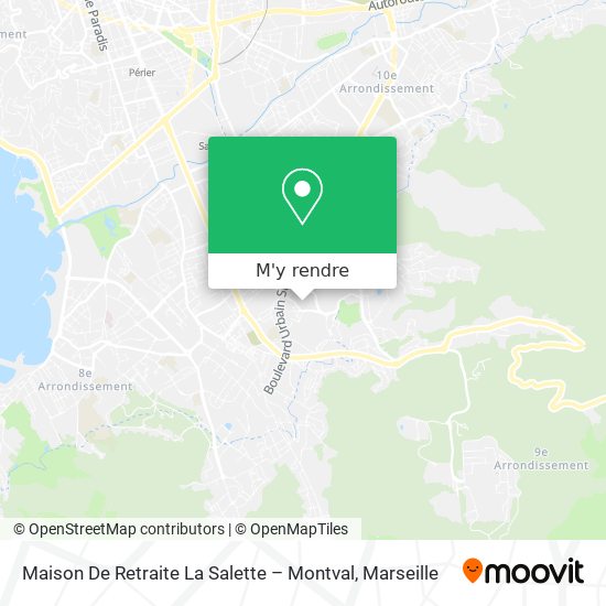 Maison De Retraite La Salette – Montval plan