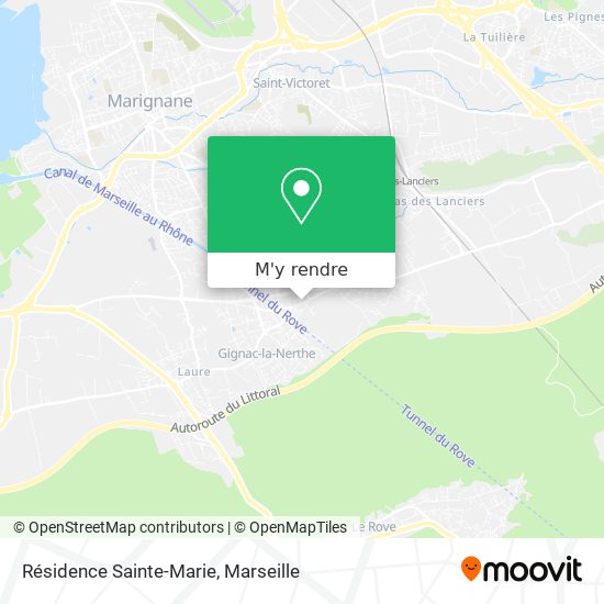 Résidence Sainte-Marie plan