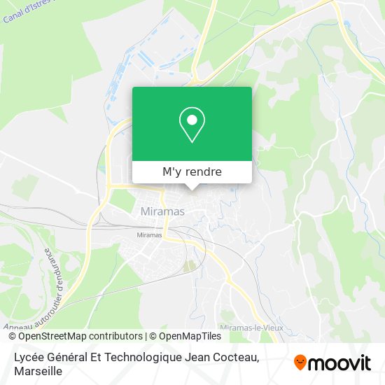 Lycée Général Et Technologique Jean Cocteau plan