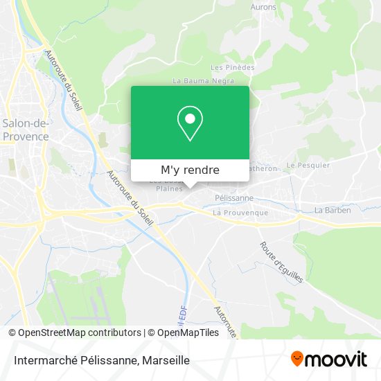 Intermarché Pélissanne plan