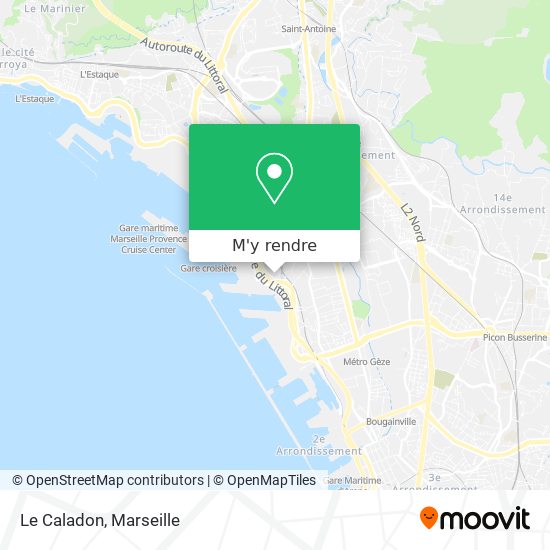 Le Caladon plan
