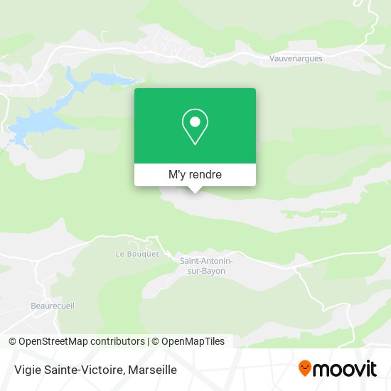 Vigie Sainte-Victoire plan