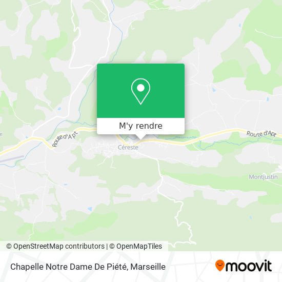 Chapelle Notre Dame De Piété plan
