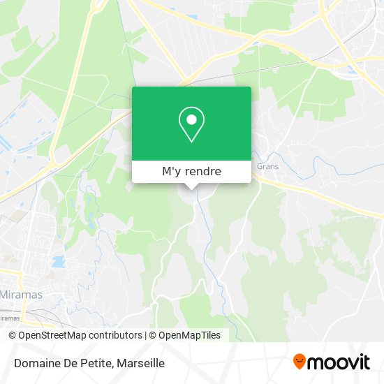 Domaine De Petite plan