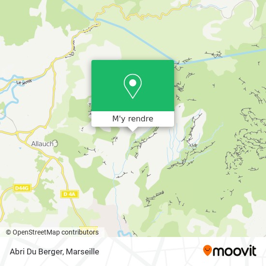 Abri Du Berger plan