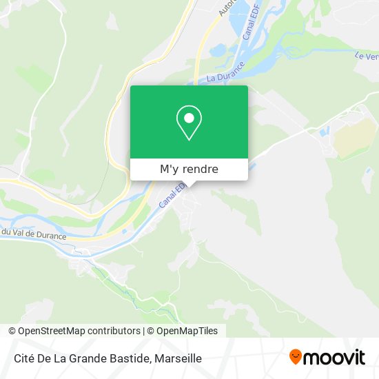 Cité De La Grande Bastide plan