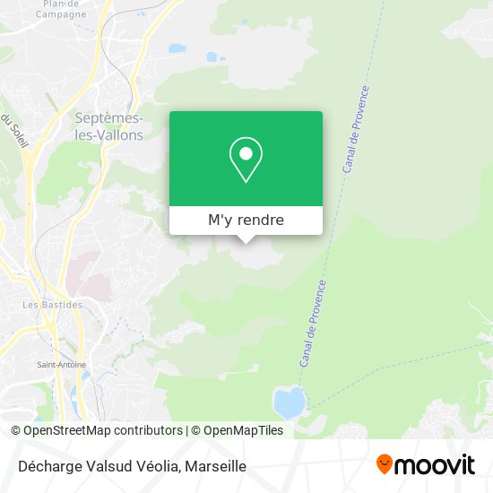 Décharge Valsud Véolia plan