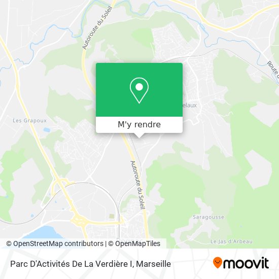 Parc D'Activités De La Verdière I plan