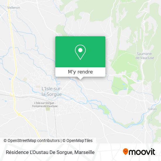 Résidence L'Oustau De Sorgue plan