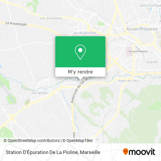 Station D'Épuration De La Pioline plan