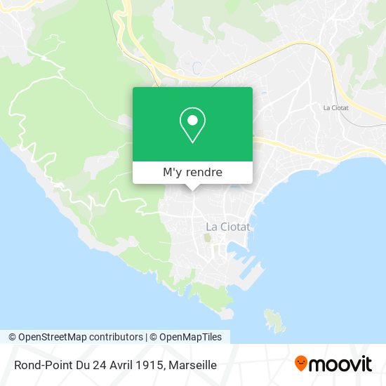 Rond-Point Du 24 Avril 1915 plan