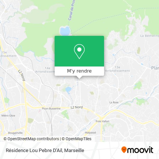 Résidence Lou Pebre D'Ail plan
