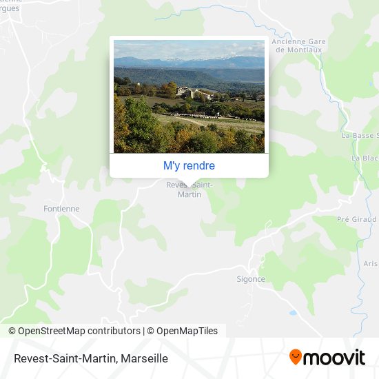 Revest-Saint-Martin plan