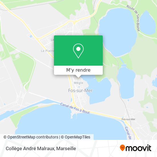 Collège André Malraux plan