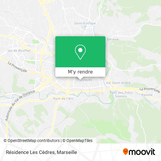 Résidence Les Cèdres plan