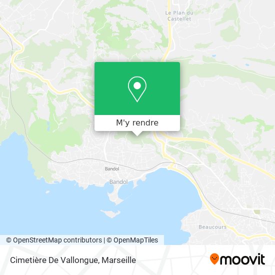 Cimetière De Vallongue plan