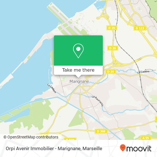 Orpi Avenir Immobilier - Marignane plan