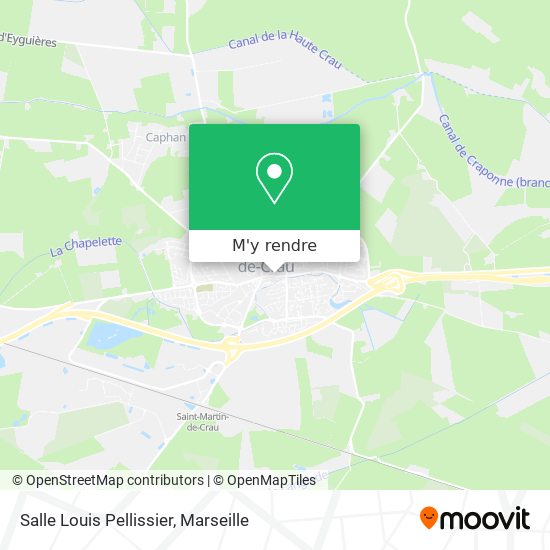Salle Louis Pellissier plan