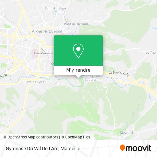 Gymnase Du Val De L'Arc plan