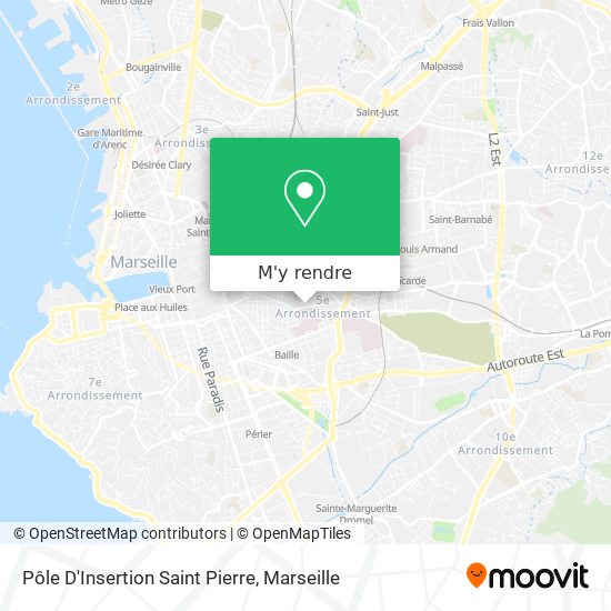 Pôle D'Insertion Saint Pierre plan