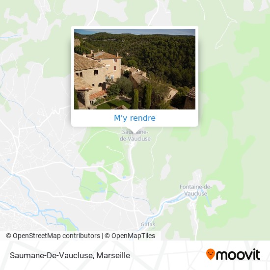 Saumane-De-Vaucluse plan