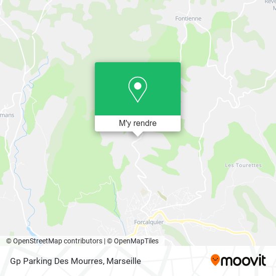 Gp Parking Des Mourres plan