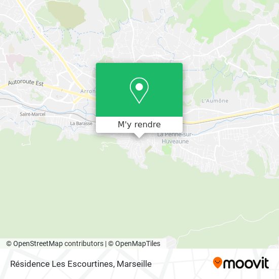Résidence Les Escourtines plan