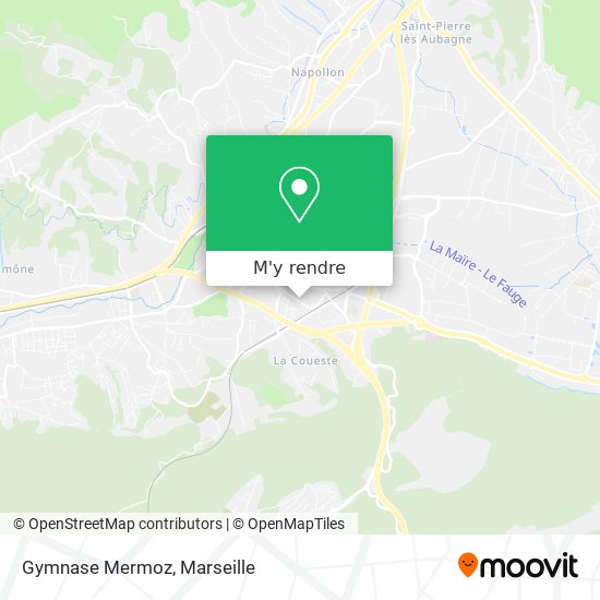 Gymnase Mermoz plan