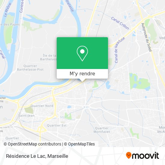 Résidence Le Lac plan