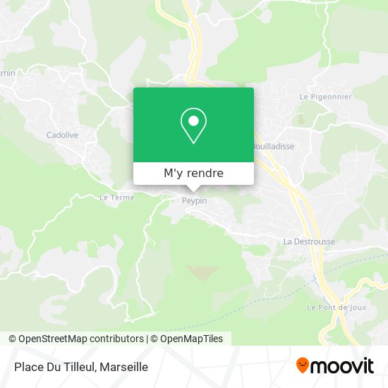 Place Du Tilleul plan