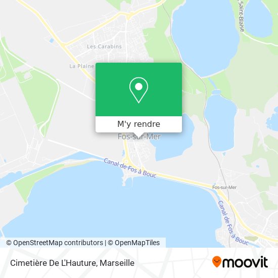 Cimetière De L'Hauture plan