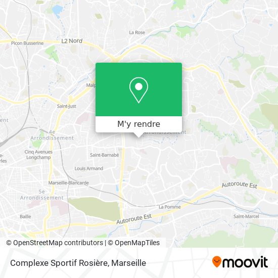 Complexe Sportif Rosière plan