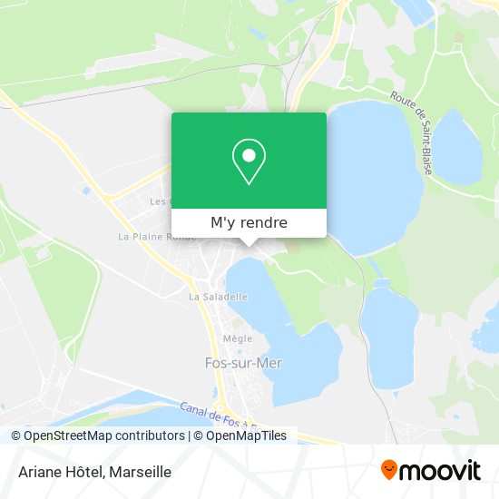 Ariane Hôtel plan
