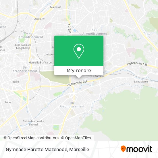 Gymnase Parette Mazenode plan