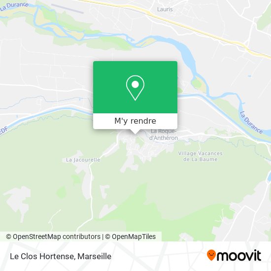 Le Clos Hortense plan