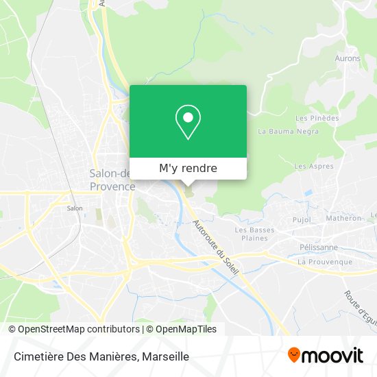 Cimetière Des Manières plan