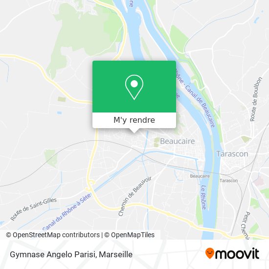 Gymnase Angelo Parisi plan