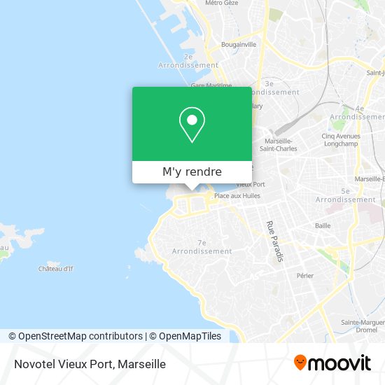 Novotel Vieux Port plan