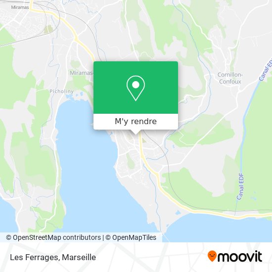 Les Ferrages plan