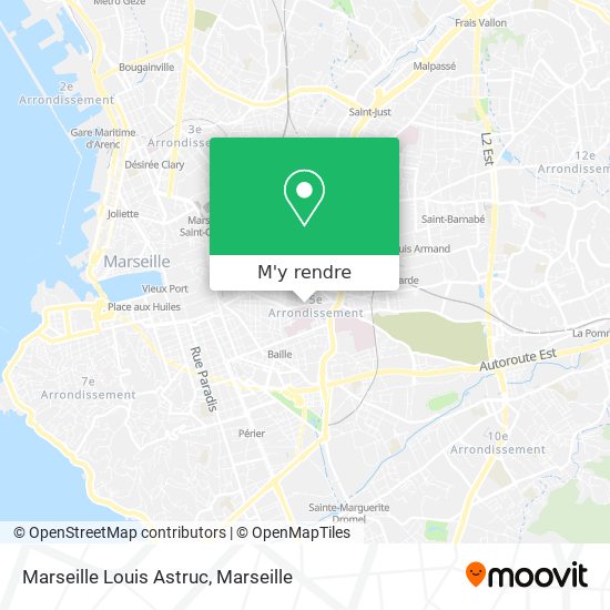 Marseille Louis Astruc plan