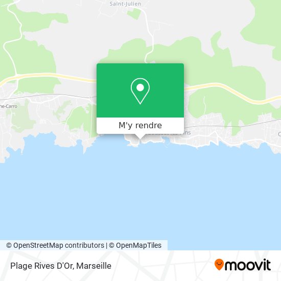 Plage Rives D'Or plan