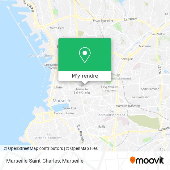 Marseille-Saint-Charles plan