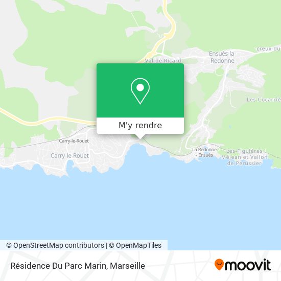 Résidence Du Parc Marin plan