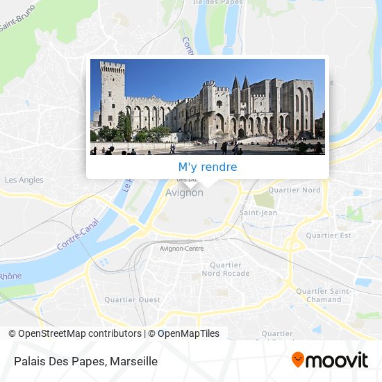 Palais Des Papes plan