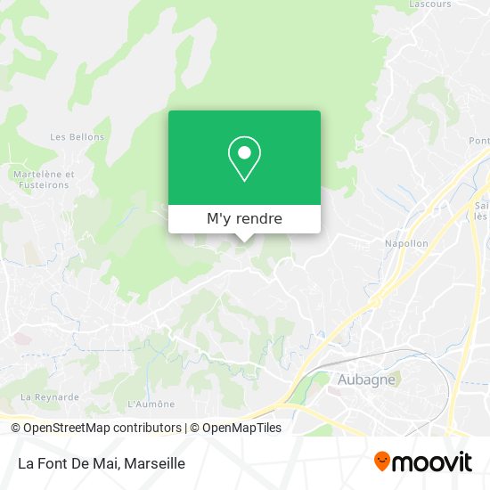 La Font De Mai plan