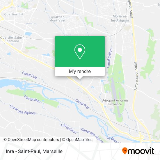 Inra - Saint-Paul plan
