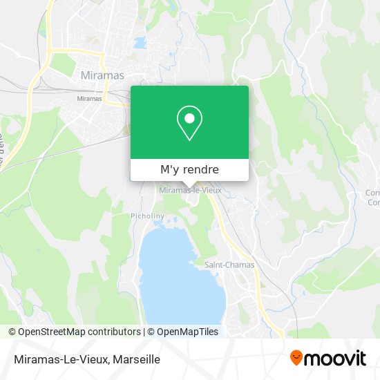 Miramas-Le-Vieux plan