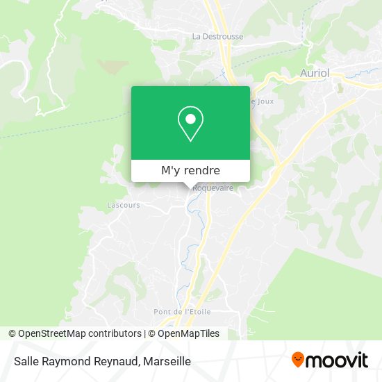 Salle Raymond Reynaud plan