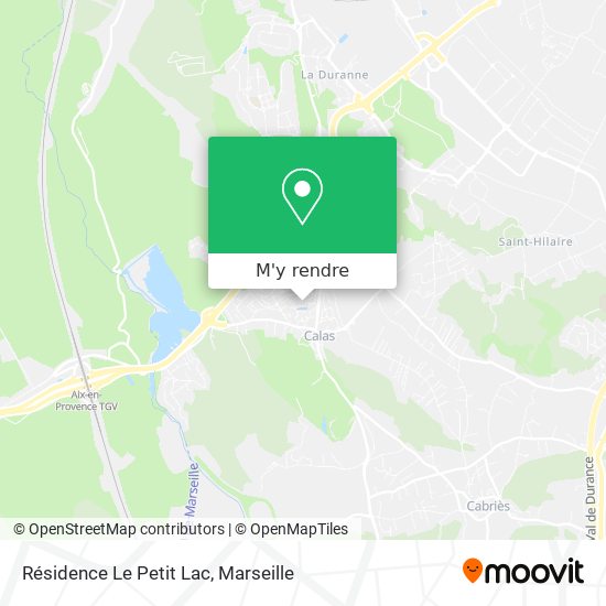 Résidence Le Petit Lac plan