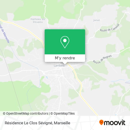 Résidence Le Clos Sévigné plan